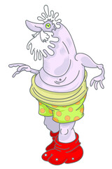 Animal Humanoïde bizarre