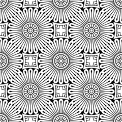 Seamless pattern. Vintage decorative elements