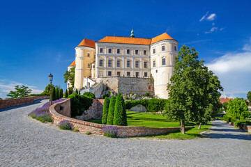Fototapeta na wymiar castle mikulov, czech republic