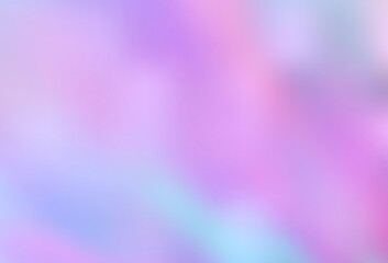 Light Purple, Pink vector blurred shine abstract template.