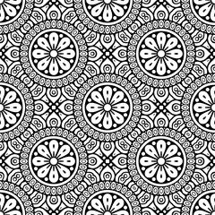 Seamless pattern. Vintage decorative elements