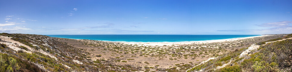 Fototapeta na wymiar Great Australian Bight beach panorama