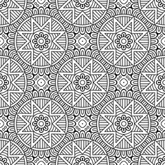 Seamless pattern. Vintage decorative elements