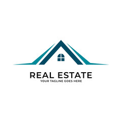 Building logo, Real estate logo icon vector template