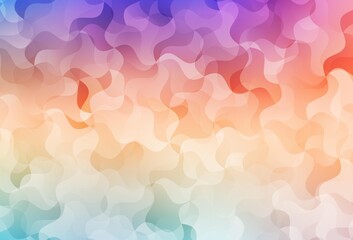 Light Multicolor vector triangle mosaic background.