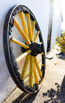 Roda de charrete