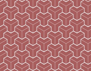 Geometric Seamless Pattern Art 