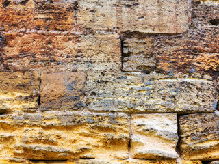 Obraz premium Old grunge brick wall background. Grungy Concrete Surface. Great background or texture.