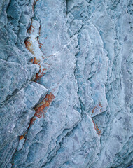 Naklejka premium Blue and white rock, perfect for background