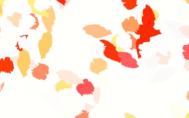 Light Purple, Pink vector template with chaotic shapes.