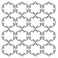 LUXURY DESIGN ORNAMENTS GEOMETRIC AZTECS PATTERN