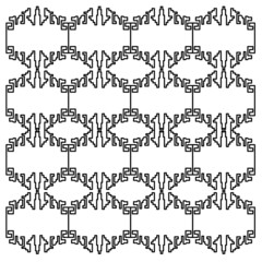 LUXURY DESIGN ORNAMENTS GEOMETRIC AZTECS PATTERN