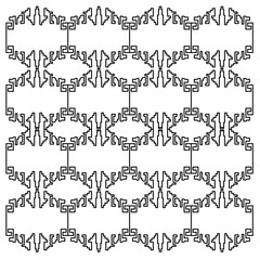 LUXURY DESIGN ORNAMENTS GEOMETRIC AZTECS PATTERN