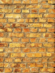 Background of old vintage brick wall. Grunge Concrete Surface.