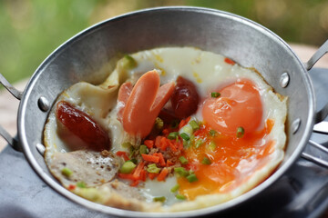 Breakfast Egg Pan
That is colorful and tasty