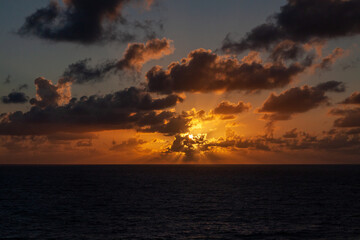 Obraz premium Sonnenuntergang