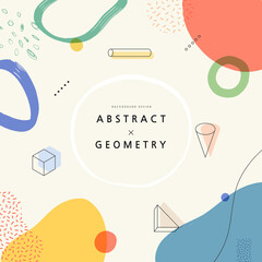 Geometrical Patterns for WebDesign. Illustration.
