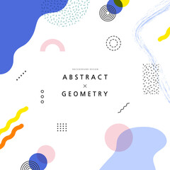 Geometrical Patterns for WebDesign. Illustration.
