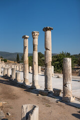 The ancient city of Ephesus Selcuk Izmir Turkey. 