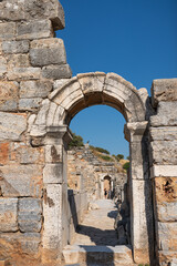 The ancient city of Ephesus Selcuk Izmir Turkey. 