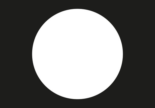 Luna llena sobre fondo negro