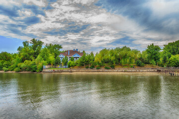 landscape with river