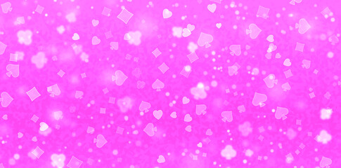 Blue abstract poker blurred pattern.