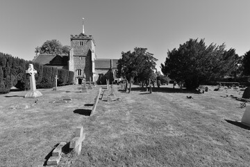 Obraz premium An English church in summertime.