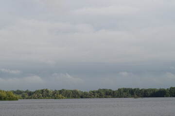Trees, fields, grass, river collection