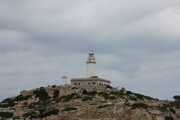 Fototapeta na wymiar Leuchtturm Cap Formentor