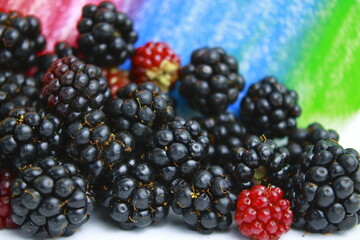 blackberries