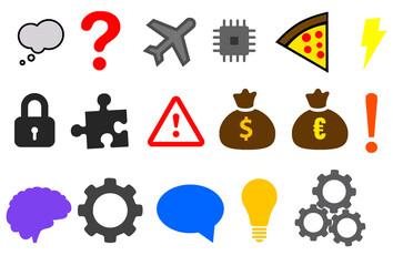 Minimalistische icons