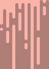 Obraz premium Peach Pearl color Abstract Rounded Color Lines halftone transition background illustration