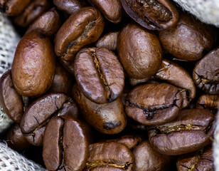 roasted coffee beans