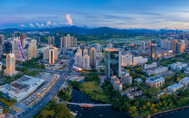 City Scenery of Shenzhen City, Guangdong Province, China