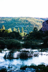 lake in the mountains