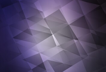 Light Purple vector abstract polygonal background.