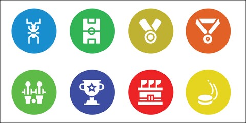 Fototapeta premium championship icon set