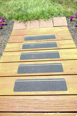 wood wheelchair ramp 