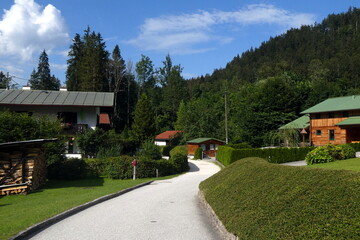 Fototapeta na wymiar Countryside scene of Berchtesgaden, Germany