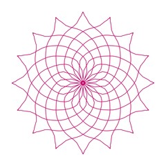 Obraz premium mandala colorful vintage art, ancient Indian vedic background design, old painting texture with multiple mathematical shapes 