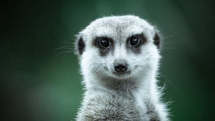 ミ―アキャットの可愛いポートレート meerkat