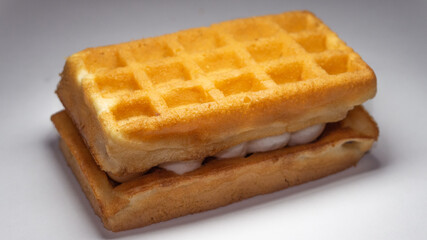 waffles with butter