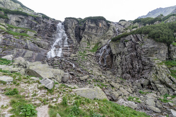 Skok Waterfall in the High Tatras, Slovakia