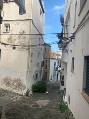 Fototapeta premium narrow street in Spanish Village