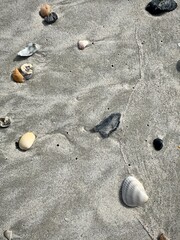 stones on the beach