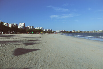 view of the beach in Maceio Brazil
