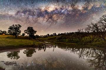 Milky Way reflection