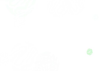 Light Green vector texture with bent lines.