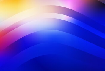 Light Pink, Blue vector texture with bent lines.